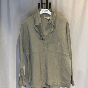 Nike‎ Beige Long Sleeve Pullover